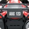 ATV/UTV License Plate Kit™ "Aluminum"