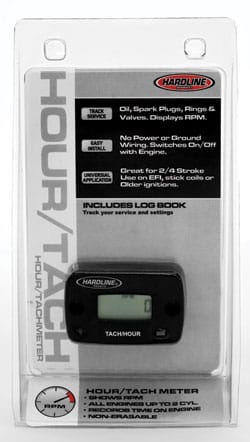 Apico Hour / Tach Meter With Mounting Bracket