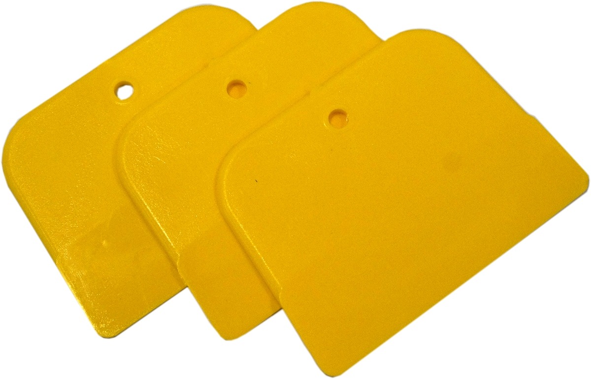 Small Yellow Plastic Squeegee (SCF-33)