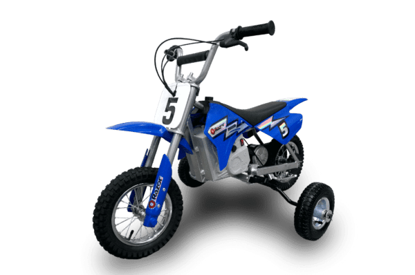 Training Wheels for Razor MX, SX, RSF, 125,350, 400,450, 500, 650, Indian eFTR jr., CRF-E2, Palby’s  Electric Motorcycles.