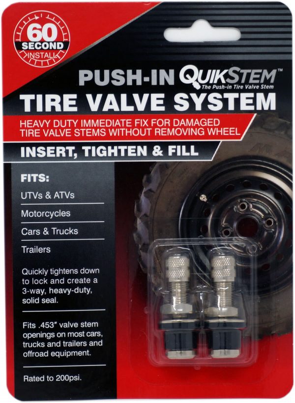 QuikStem™ Push-In Tire Valve Stem System