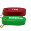 FLOATING BOATING KEY CHAIN VINYL DIPPED KEY FLOAT Port/Starboard