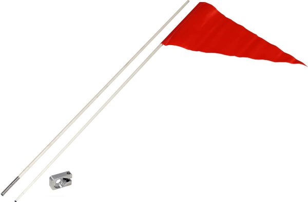 Safety Flag for most 50cc motorcycles with mount