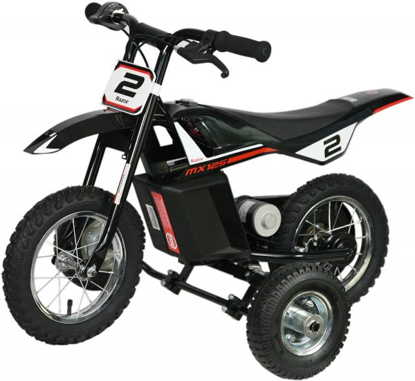 Training Wheels for Razor MX, SX, RSF, 125,350, 400,450, 500, 650, Indian eFTR jr., CRF-E2, Palby’s  Electric Motorcycles.