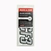 Boat Lettering Silver/Black 3" Registration Kit