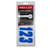 Boat Lettering Solid Blue 3" Registration Number Kit