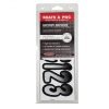 Boat Lettering Silver/Black 3" Registration Kit