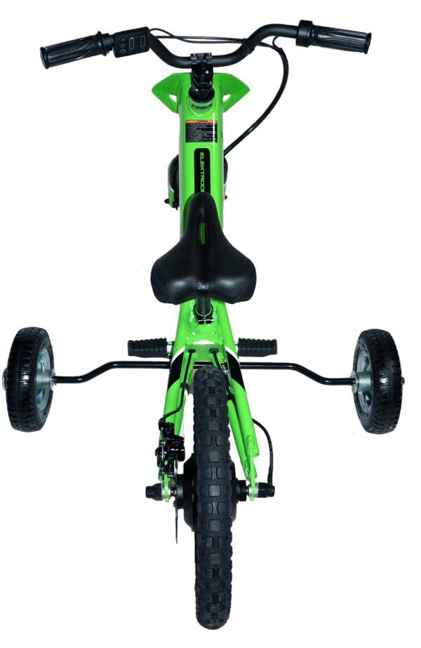 Universal Training Wheels™ for Kawasaki® Electrode™ electric bike.