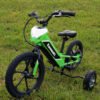 Universal Training Wheels™ for Kawasaki® Electrode™ electric bike.