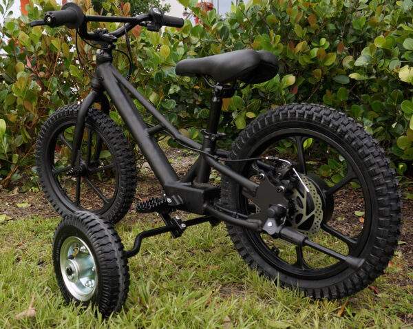 Training Wheels for Orion RXB-eForce e12x & e16x and Pūr-Speed 12″ Electric Motorcycles