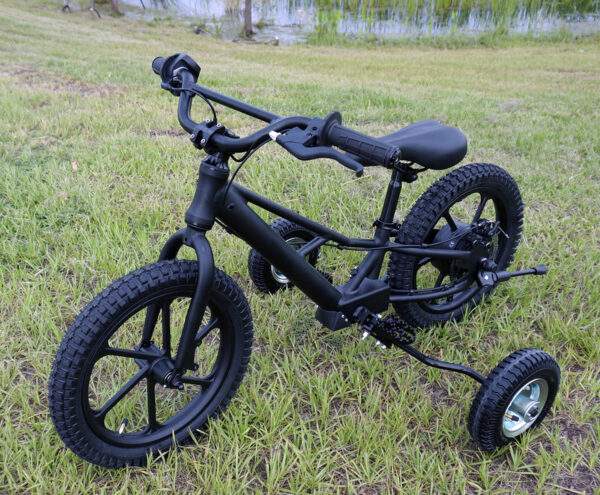 Training Wheels for Orion RXB-eForce e12x & e16x and Pūr-Speed 12″ Electric Motorcycles
