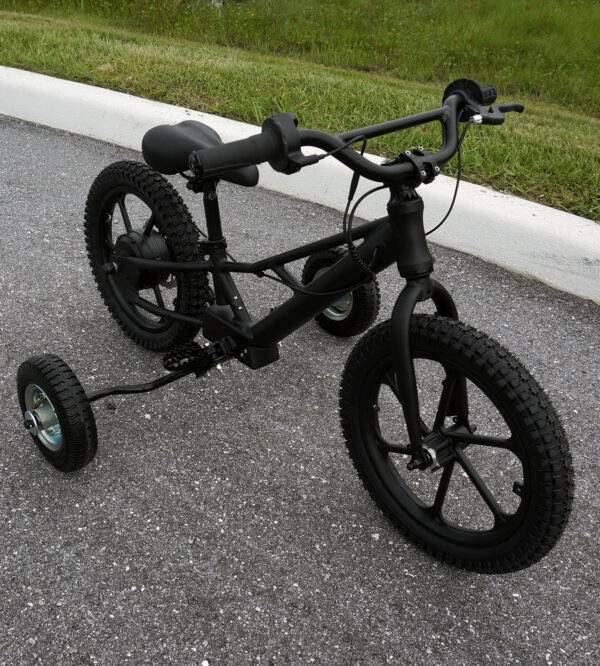 Training Wheels for Orion RXB-eForce e12x & e16x and Pūr-Speed 12″ Electric Motorcycles