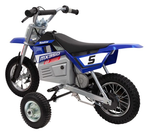 Training Wheels for Razor MX, SX, RSF, 125,350, 400,450, 500, 650, Indian eFTR jr., CRF-E2, Palby’s  Electric Motorcycles.