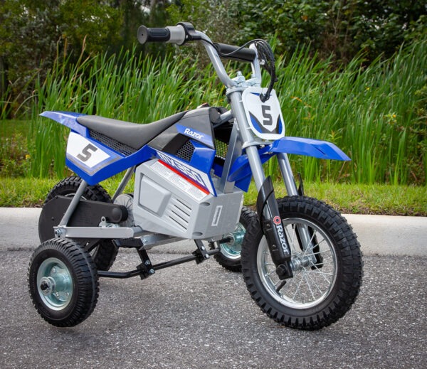 Training Wheels for Razor MX, SX, RSF, 125,350, 400,450, 500, 650, Indian eFTR jr., CRF-E2, Palby’s  Electric Motorcycles.