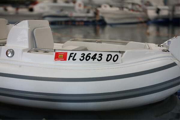 Registration Plates for Inflatables and RIB’s