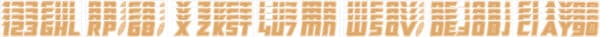 Boat Lettering Brown 3″ registration installation kit