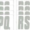 Boat Lettering Solid Silver 3" Registration Kit