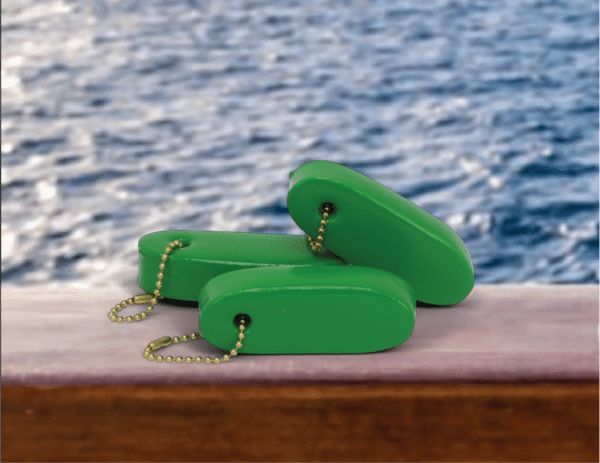 FLOATING BOATING KEY CHAIN VINYL DIPPED KEY FLOAT
