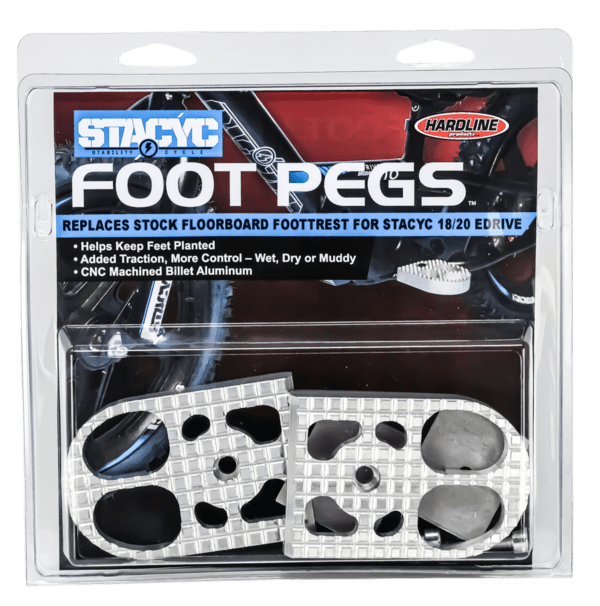 Stacyc® Billet Foot Pegs for model 18-20 e DRIVE