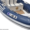 Registration Sticker Plates (2) for Inflatable Dinghy, Boat or Tender Two Sided Tape application w/ Registration Letters & Numbers Applied