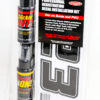 Boat Lettering Black 3" registration installation kit