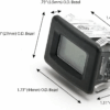 Hour Meter for John Deere, Toro, Ariens, Briggs and Stratton. Digital