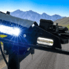 Black Mamba Pro Quad-E 4 wheel Electric Stand-up ATV Vehicle