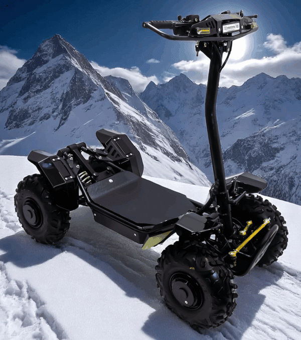 Black Mamba Pro Quad-E 4 wheel Electric Stand-up ATV Vehicle