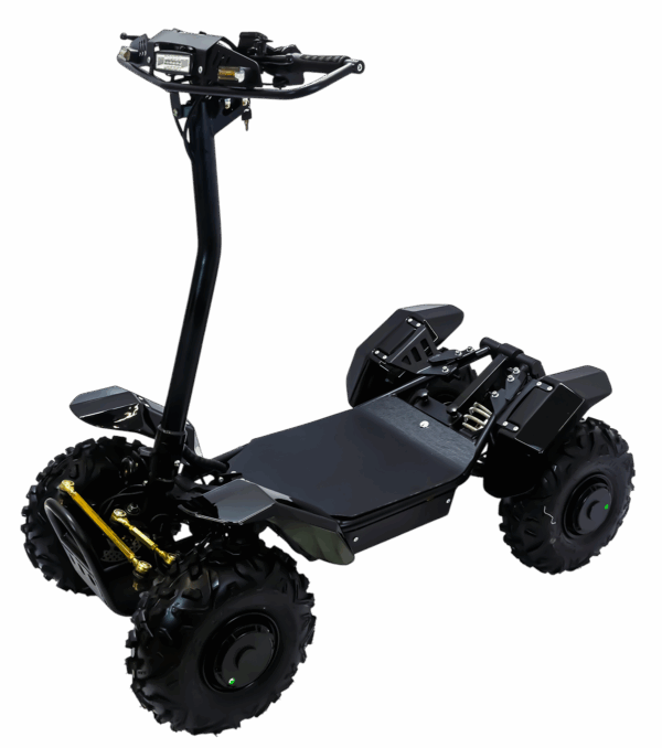 Black Mamba Pro Quad-E 4 wheel Electric Stand-up ATV Vehicle