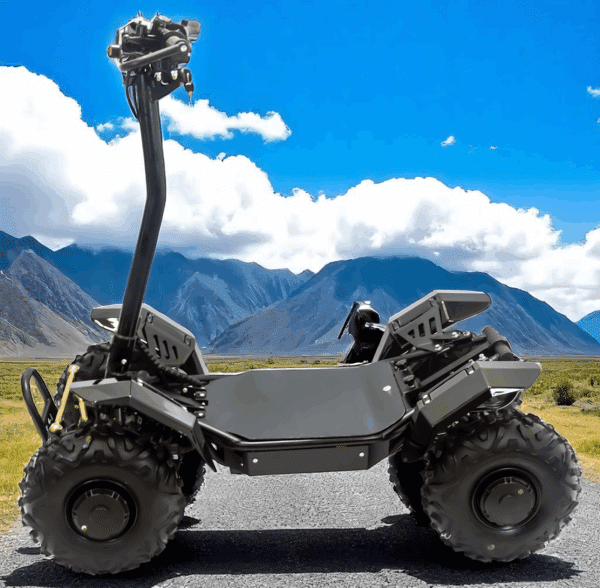 Black Mamba Pro Quad-E 4 wheel Electric Stand-up ATV Vehicle