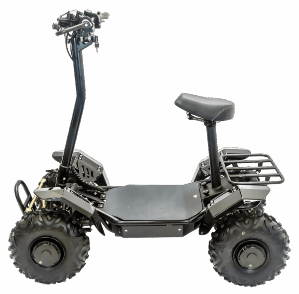 Black Mamba Pro Quad-E 4 wheel Electric Stand-up ATV Vehicle