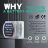 Dual Battery Isolator Kit for 12v 140a  for RV & Boats