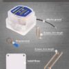 Dual Battery Isolator Kit for 12v 140a  for RV & Boats