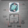 Dual Battery Isolator Kit for 12v 140a  for RV & Boats