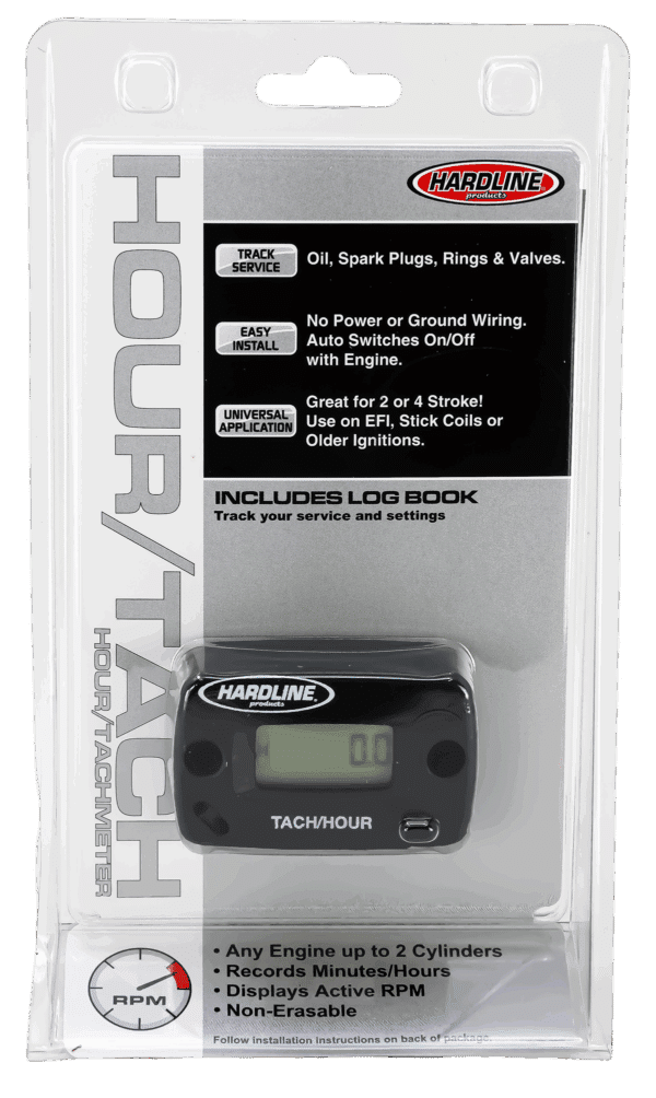 Hour Tachometer Meter up to 2 cylinders, 2/4 Stroke.