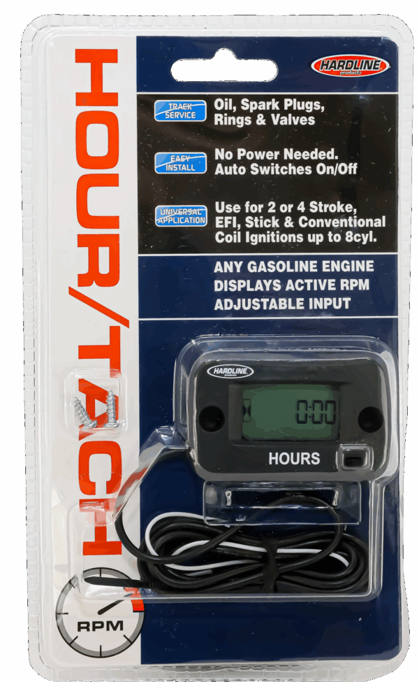Hour Tachometer Meter up to 8 cylinders
