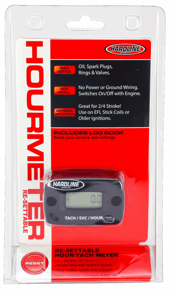 Resettable Hour Meter with Service alerts for Dirt Motorcycles