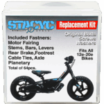 Stacyc Replacement Bolt Kit for 12e, 16e, 18e and 20e Bikes
