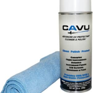 CAVU Advanced UV Protectant Cleaner & Polish™  with Microfiber Towel