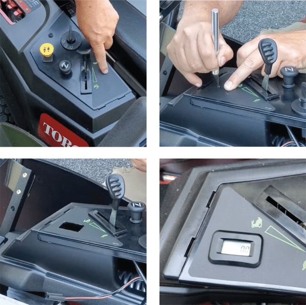 Premium Digital Hour Meter & Tachometer for Toro, MTD, Cub Cadet, Bad Boy, & More (Genuine OEM Replacement | Waterproof | USA-Assembled)