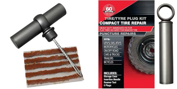 AirPlugger™ Compact Tire Plug Repair Kit