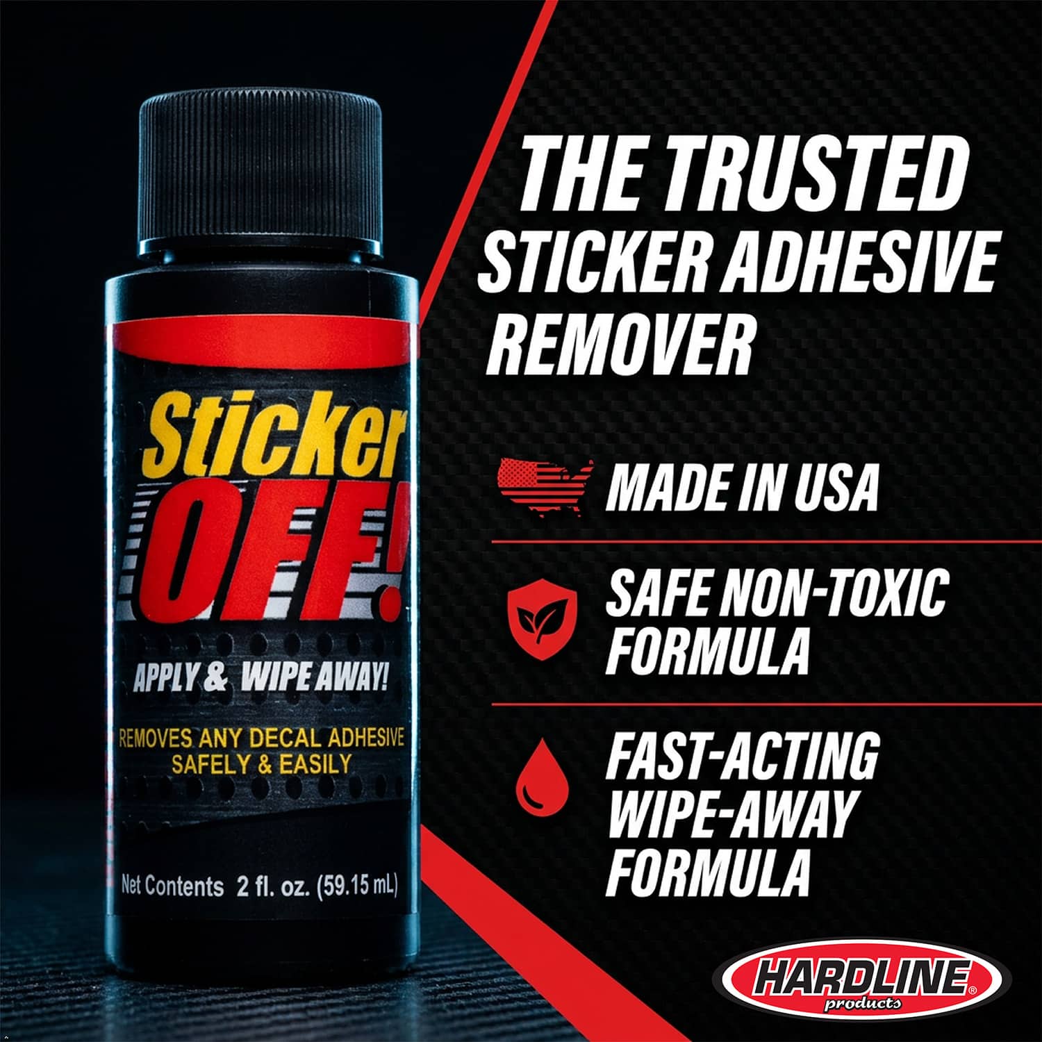 Sticker-Off!™ Decal Adhesive Remover (2oz)