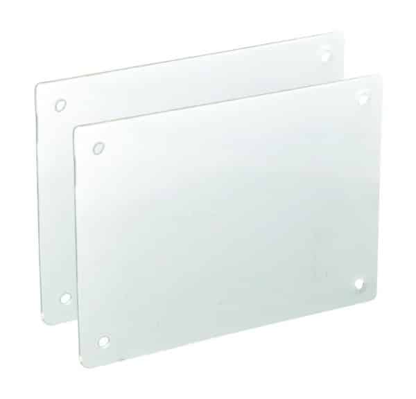 2 pack Tag/Permit plate Premium ABS for Inflatables & RIBs (Pair)