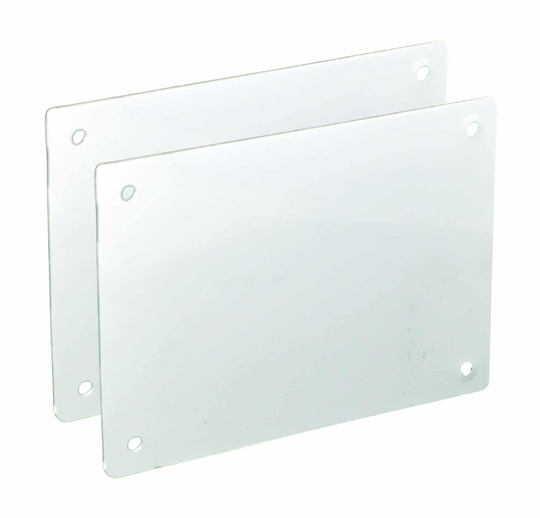 2 pack Tag/Permit plate Premium ABS for Inflatables & RIBs (Pair)