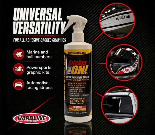 Professional Size Install Kit Sticker-On!