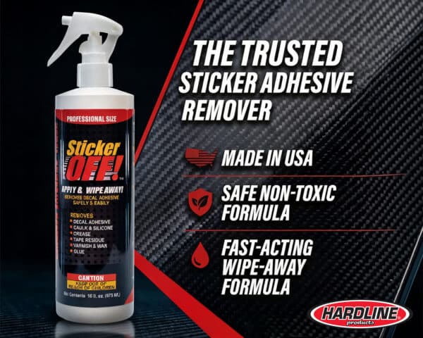 Sticker-OFF! Shop Size 16oz.