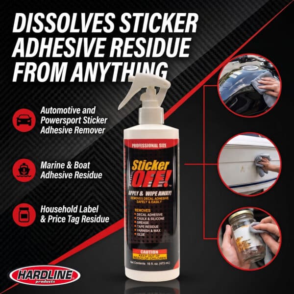 Sticker-OFF! Shop Size 16oz.