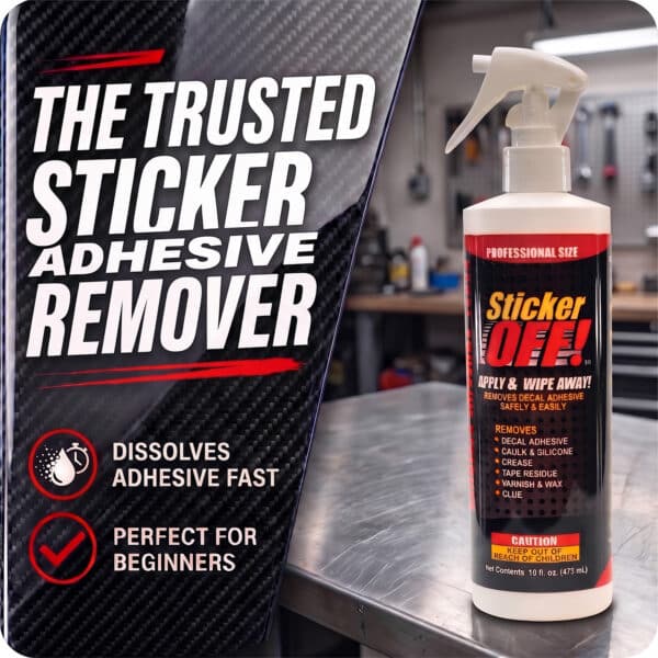 Sticker-OFF! Shop Size 16oz.