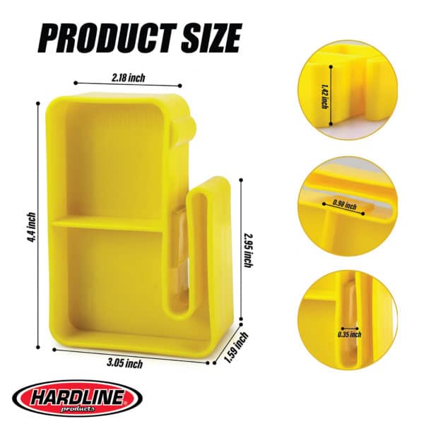 Hardline Products® Ultimate Propeller Protection & Change Kit – Includes Heavy-Duty Prop Bag, 1-1/16″ Polymer Wrench, and Safety Stop Block