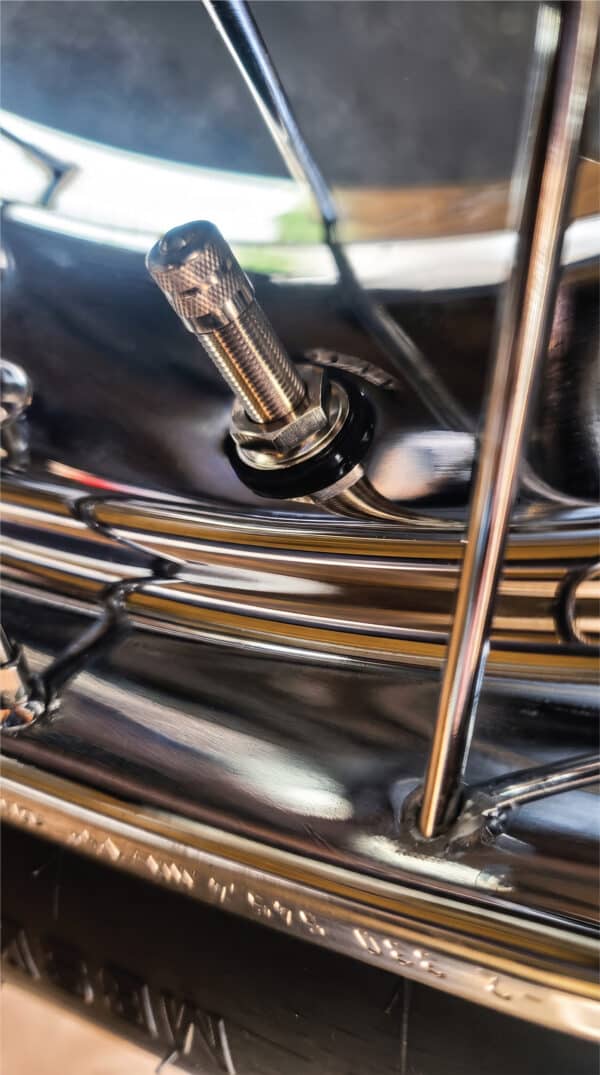 Made in the USA QuikStem™ Push-In Tire Valve Stem System